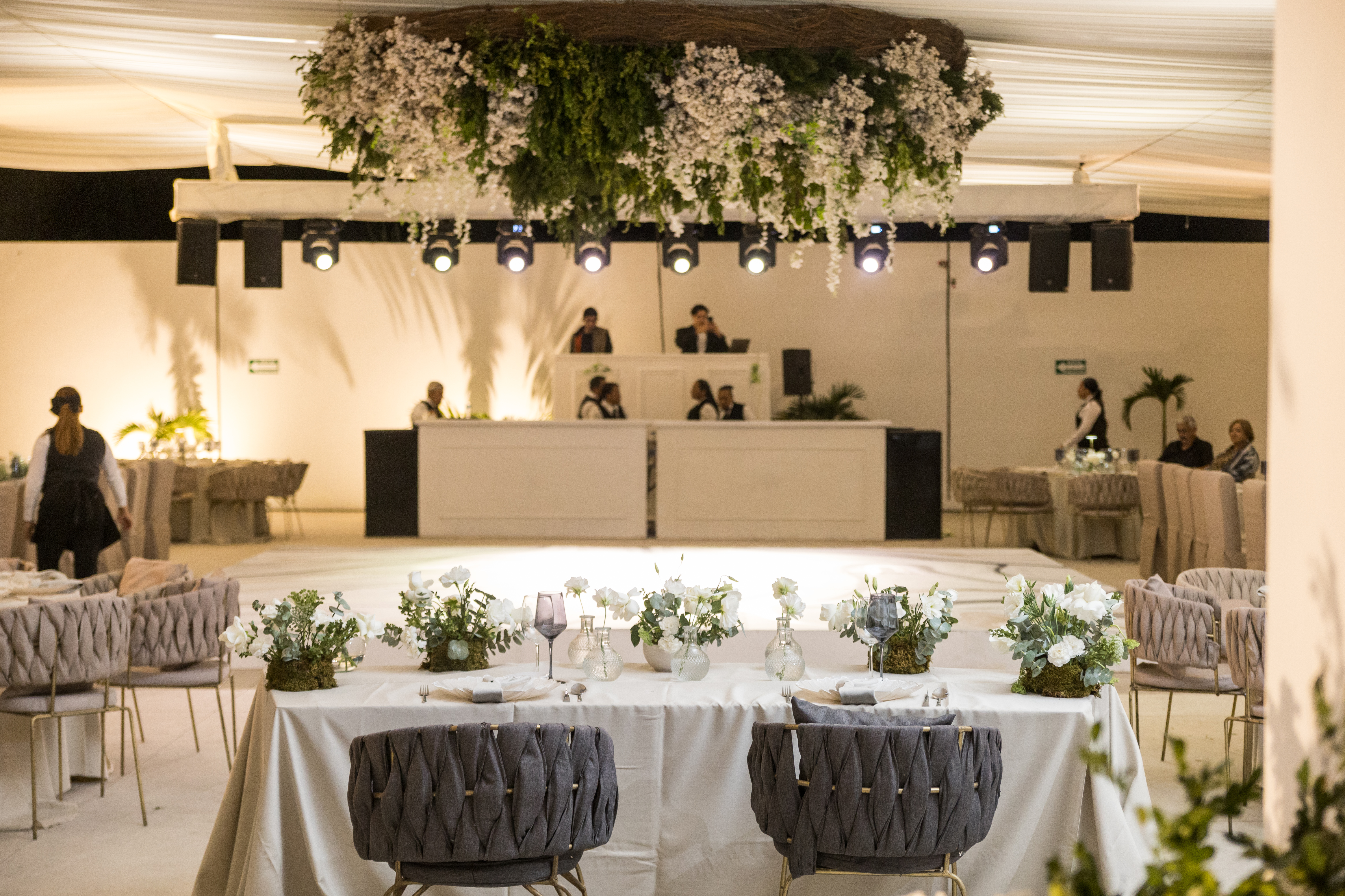 Vista panorámica del salón principal